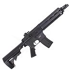 H&K HK 416C AEG 6mm BB Schwarz im Set mit BBs und Speedloader Bild 3