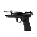 Ekol P92 Magnum Schreckschusspistole 9mm P.A.Knall Metallschlitten Chrom Bild 5