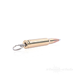 Copper & Brass Schlsselanhnger .308Win / 7,62x51NATO Silver Tip Bild 3