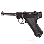 Legends Luger P08 CO2 Softair Pistole 6mm Fixed Slide 2 Joule -Set Bild 3