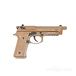 Beretta M9A3 Airsoft CO2 Pistole Vollmetall Blowback 6mm BB FDE Bild 3