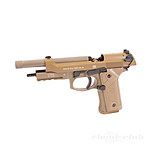 Beretta M9A3 Airsoft CO2 Pistole Vollmetall Blowback 6mm BB FDE Bild 4