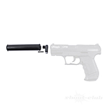 shoXx Schalldämpfer + Adapter für WaltherCP99, NightHawk, Umarex CPS Co2 Pistolen Bild 4
