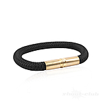 Copper & Brass Armband Bullet Band 9mm Patronenh�lse Schwarz Gr S Bild 3