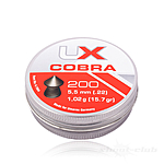 UX Cobra Spitzkopf Diabolos 5,5mm geriffelt 200 Stück Bild 3