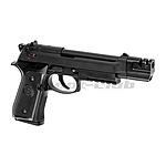 SLONG M9 Tactical Airsoft Pistole cal. 6mm BB Gas Blow Back Schwarz Bild 4