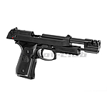 SLONG M9 Tactical Airsoft Pistole cal. 6mm BB Gas Blow Back Schwarz Bild 5