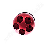 Umarex Pyro Launcher Abschussbecher 5-fach rot, 5 Adapter I,K,C,M,L Bild 3