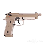 NX 92 Elite Tactical Co2 Pistole Blowback SD-Gewinde 4,5mm BB Dessert Bild 3