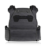 Cytac Taktische Weste Plate Carrier Schwarz mit Lasercut und Magpouches Bild 5