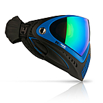 Dye i4 PRO Paintballmaske mit Thermalglas Farbe SEATEC own Schwarz Blau Bild 3