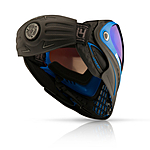 Dye i4 PRO Paintballmaske mit Thermalglas Farbe SEATEC own Schwarz Blau Bild 4