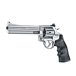 S&W 629 Co2 Revolver 6,5 Zoll Vollmetall 4,5mm Diabolos Steel Finish Bild 4