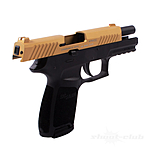 Sig Sauer P320 Gold Schreckschusspistole Magazin Set mit Platzpatronen Bild 4