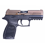 Sig Sauer P320 Bronze Schreckschusspistole Magazin Set mit Platzpatronen Bild 4