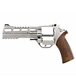 Chiappa Rhino 60DS Co2 Revolver NBB 4,5mm BB Nickel Holzoptik Bild 4