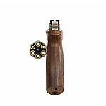Chiappa Rhino 60DS Co2 Revolver NBB 4,5mm BB Nickel Holzoptik Bild 5