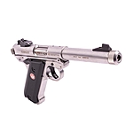 Ruger Mark 4 Target Pistole Stainless Threaded 5,5 Zoll .22 lr Bild 5