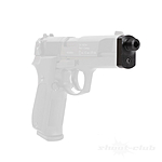 Schalldmpferadapter fr Walther CP88 Co2 Pistole 4,5mm - 1/2 UNF Bild 4