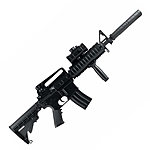 Airmax M4 AEG Airsoft Gewehr 6mm BB Schwarz Bild 3