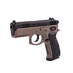 ASG CZ 75D Compact Airsoft Pistole Federdruck 6mm BB FDE Dual-Tone Bild 4
