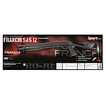 ASG Franchi SAS 12 flex-stock Airsoft Pumpgun 6mm BB Schwarz Bild 3