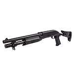 ASG Franchi SAS 12 flex-stock Airsoft Pumpgun 6mm BB Schwarz Bild 5