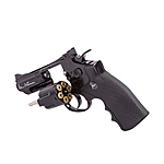 ASG Dan Wesson 2,5 Zoll Airsoft CO2 Revolver 6mm BB Schwarz 