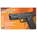 ASG Challenger XP17 AEP Airsoft Pistole 6mm BB Schwarz Bild 3