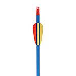 EK Archery Aluminium Pfeile 30 Zoll blau 5er Pack Bild 3