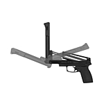 Gamo AF-10 Luftpistole Vorkompression 4,5mm BB und Diabolo schwarz 