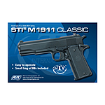 STI M1911 Classic Airsoft Pistole Federdruck 6mm BB schwarz Bild 5