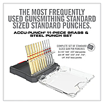 Real Avid Accu-Punch 11-teiliges Brass und Steel Pin Punch Set Bild 3