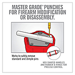 Real Avid Accu-Punch 11-teiliges Brass und Steel Pin Punch Set Bild 5