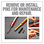 Real Avid Accu-Punch 11-teiliges Brass und Steel Pin Punch Set 