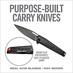Real Avid RAV-5 Klappmesser titan carbon Bild 4