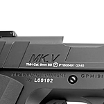 G&G GX45 MKV Airsoft Pistole Vollmetall GBB 6mm BB schwarz 