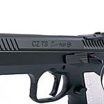 CZ TS 2 Co2 Airsoft Pistole Blowback 6mm BB schwarz silber 