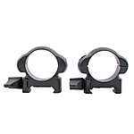 shoXx PSM Montageringe  25,4mm Low fr 21mm Weaver-/Picatinny-Schiene Stahl Schwarz Bild 4