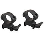 shoXx PSM Montageringe  25,4mm High fr 21mm Weaver-/Picatinny-Schiene Stahl Schwarz Bild 3