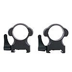 shoXx PSM Montageringe  25,4mm High fr 21mm Weaver-/Picatinny-Schiene Stahl Schwarz Bild 4