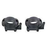 shoXx PSM Montageringe  25,4mm High fr 21mm Weaver-/Picatinny-Schiene Stahl Schwarz 