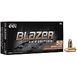 CCI Blazer Brass FMJ 100grs 9mm Luger 50 Schuss Pistolen Munition Bild 4