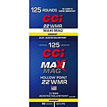 CCI Maxi-Mag JHP .22WMR 40Grs. 125 Schuss Kleinkaliber Munition Jagd Bild 3