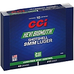 CCI Shotshell Bismuth 53grs Nr. 12 9mm Luger 10 Schuss Pistolen Schrot Munition Bleifrei Bild 4