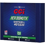 CCI Shotshell Bismuth 88grs Nr. 12 .40S&W 10 Schuss Pistolen Schrot Munition Bleifrei Bild 3