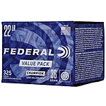 Federal Champion LHP 36grs .22lr 325 Schuss Kleinkaliber Munition Bild 3