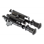 shoXx Zweibein Bipod 15-23cm Aluminium mit Schwenk-Basis schwarz 