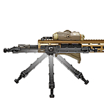 shoXx Zweibein Bipod 19-23cm Split-Design Aluminium f�r M-LOK schwarz Bild 5