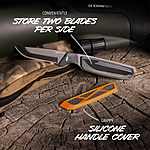 Outdoor Edge Razor APX 3.0 ultraleichtes Jagdmesser mit Wechselklingen Bild 4